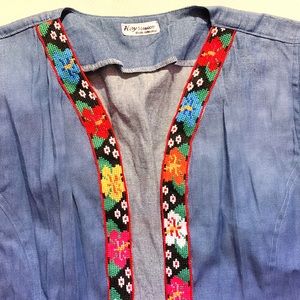 Hand Embroidered Blazer | Made in Mexico